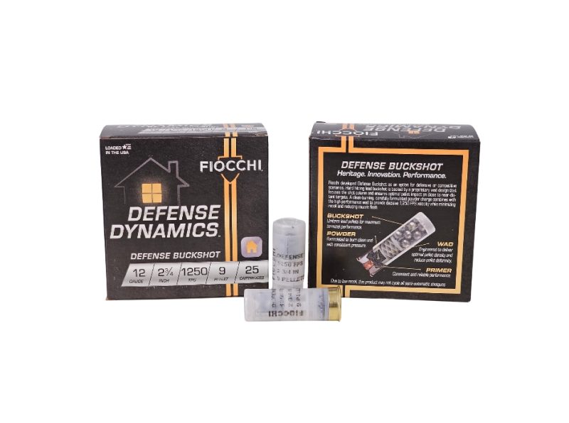 Fiocchi Defense Dynamics 12 Gauge CASE 00 Buck